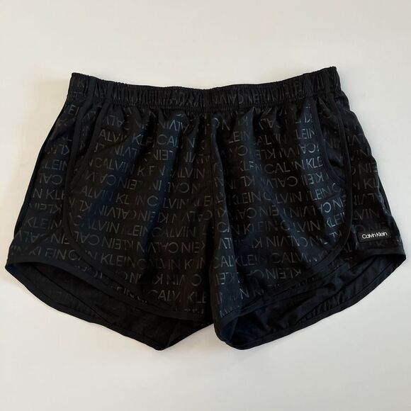 Calvin Klein Womens Medium Black Sports Shorts,‎ CK Jogger Shorts, Calvin 310 - Picture 1 of 6